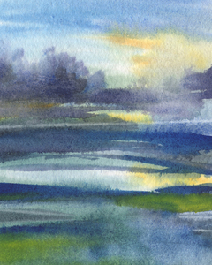 Calm Abstract Landscape 6
