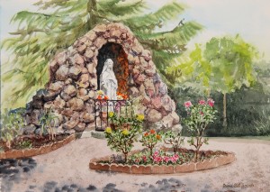 Crockett California Saint Rose Of Lima Church Grotto