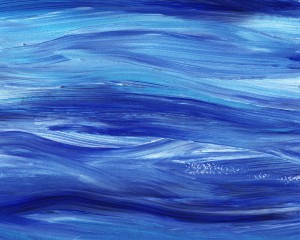  Sea Ocean Waves Coastal Beach House Nautical Decor II