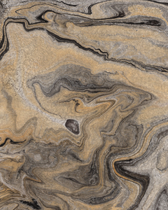 Magic Unique Stone Surface Pattern Watercolor Abstract Rock I 