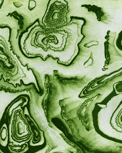 Unique Stone Surface Pattern Watercolor Abstract Rock LXVIII