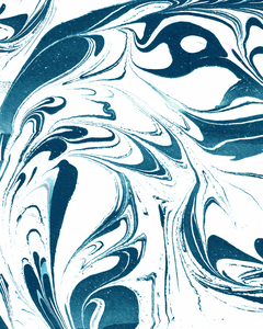 Magic Unique Stone Surface Pattern Watercolor Abstract Rock XXV