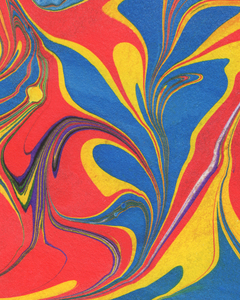 Magic Unique Stone Surface Pattern Watercolor Abstract Rock XXVIII
