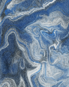 Magic Unique Stone Surface Pattern Watercolor Abstract Rock III