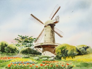 Dutch Windmill in San Francisco 