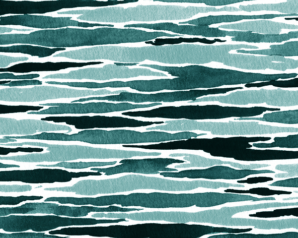 Abstract Watercolor Splash Waves Lines 25