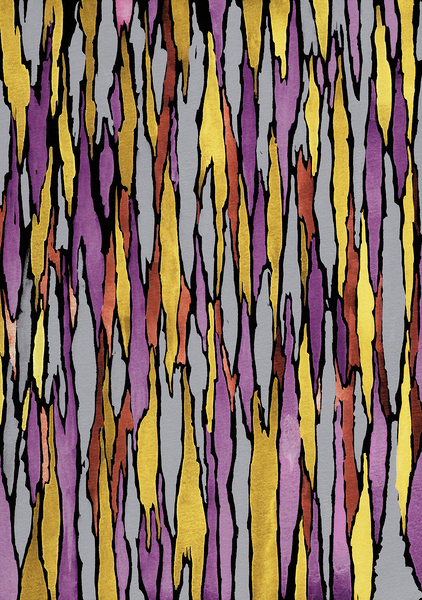 Abstract Watercolor Splash Waves Lines 8