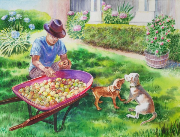 Apples Harvest Digital Download