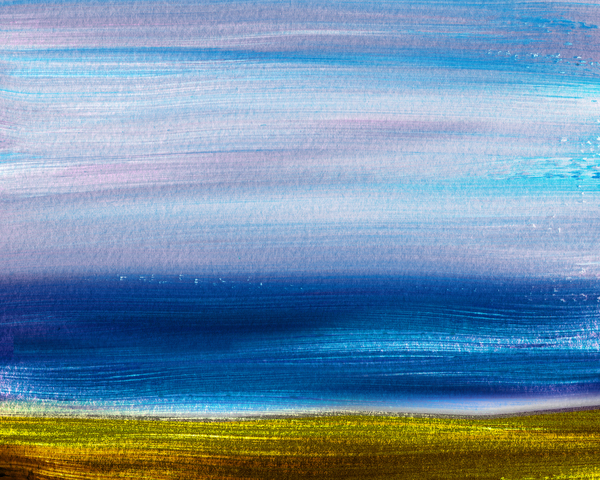 Beach Art Ocean Seascape Sea View Painting For Home Interior Decor III