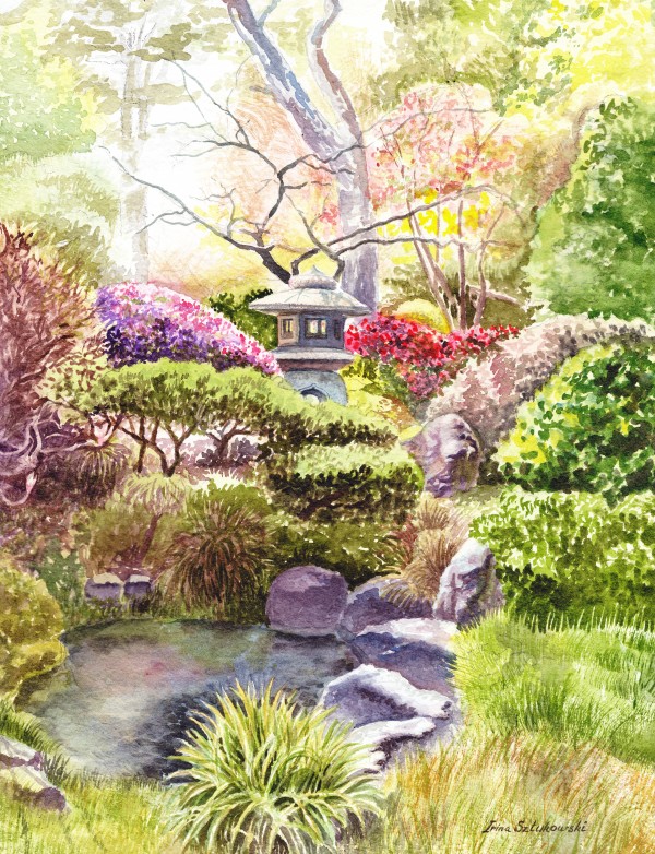 San Francisco Golden Gate Park Japanese Tea Garden  Digital Download