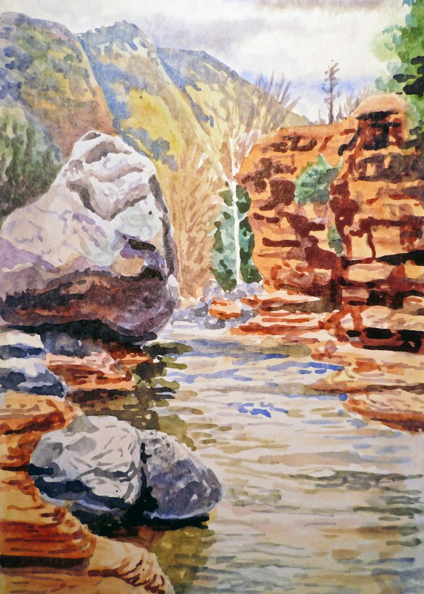Sedona Arizona Slide Creek