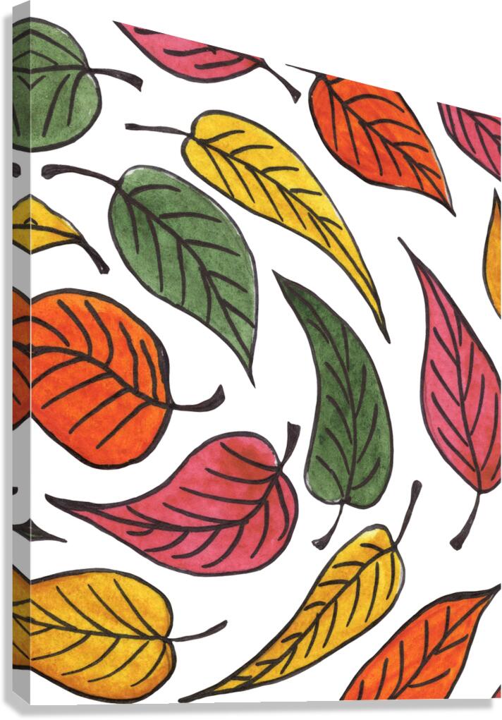 fall Leaves 2 Canvas Print