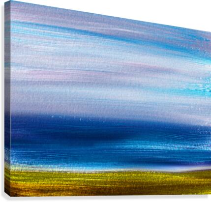 Beach Art Ocean Seascape Sea View Painting For Home Interior Decor III  Impression sur toile