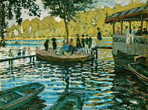 Claude Monet La Grenouillere 1869