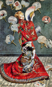 Madame Monet en costume japonais 1876
