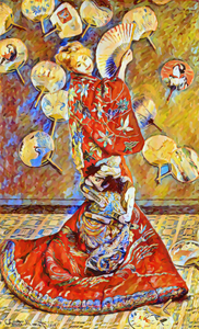 Madame Monet en costume japonais 1876 imp