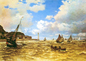 Monet Mouth of the Seine