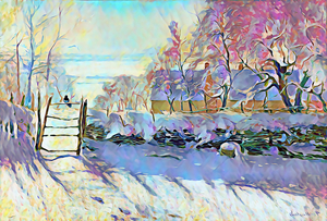 The Magpie 1868–1869  oil2