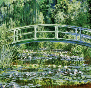 Water Lilies and Japanese Bridge 1897 1899