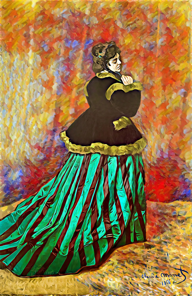 Claude Monet Camille imp Print