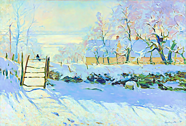 The Magpie 1868–1869  oil