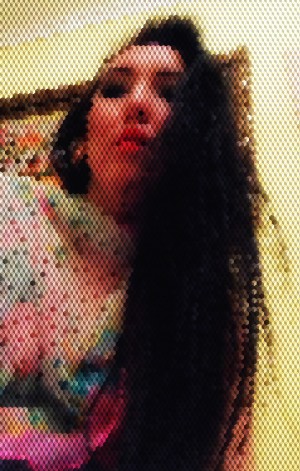 That woman with power of mind