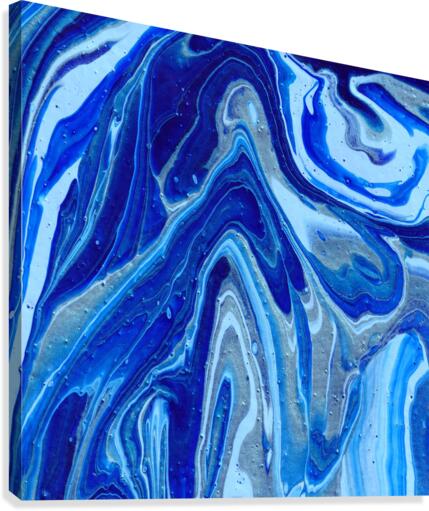 Blue Tones Canvas Print