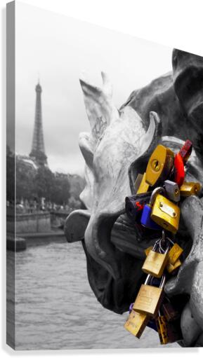 Love Locks Canvas Print
