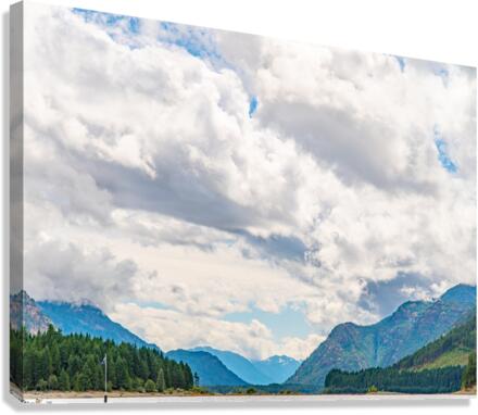 Strathcona Clouds Canvas Print