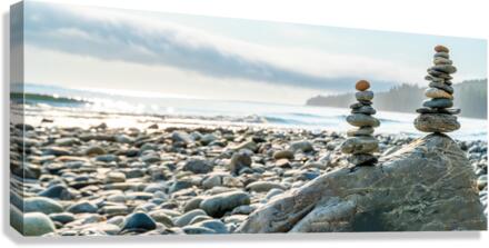 Salt Spring Rocks Canvas Print