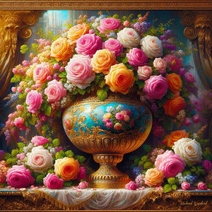 Elegant Bouquet by Michael Woodard