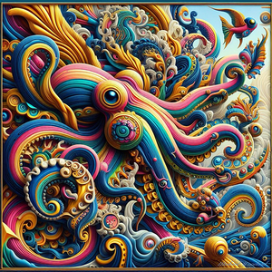 Stage Amidst a Sea by Michael Woodard