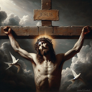 “Truly I say to you today you will be with me in paradise.” by Michael Woodard