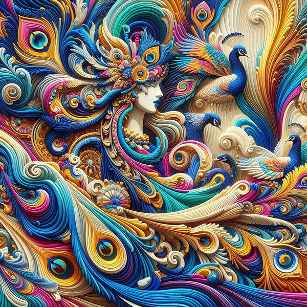 Hypnotic by Michael Woodard Print