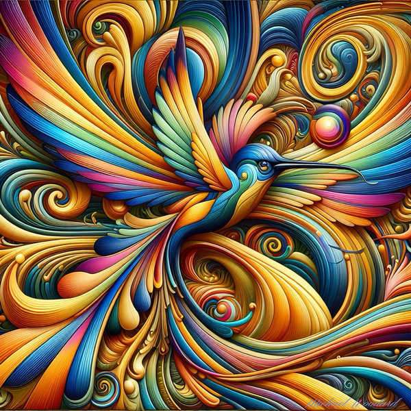 Harmonious by Michael Woodard  Print