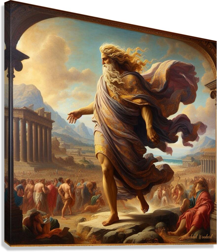 No Wars  by Michael Woodard Canvas Print