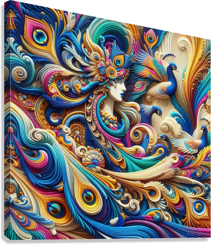 Hypnotic by Michael Woodard Canvas Print