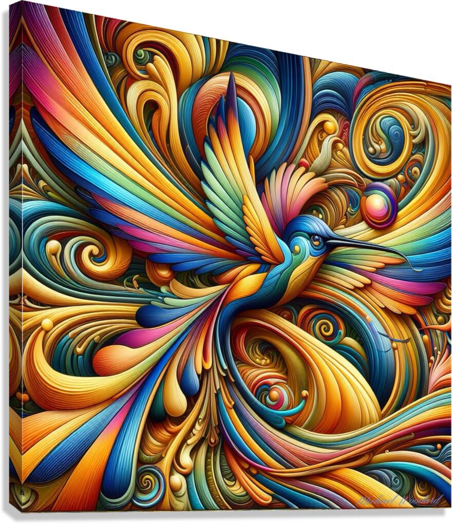 Harmonious by Michael Woodard  Canvas Print