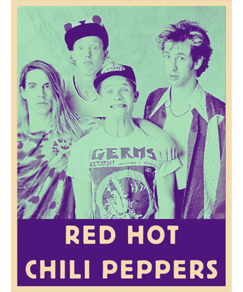 Red Hot Chili Peppers 30 by LeonJHart