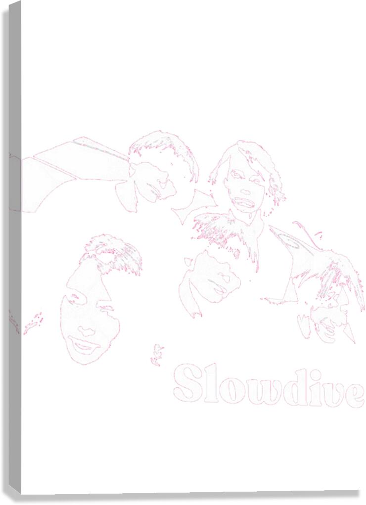 Slowdive 16 Canvas Print