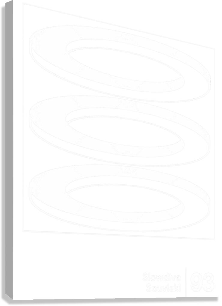 Slowdive 30 Canvas Print