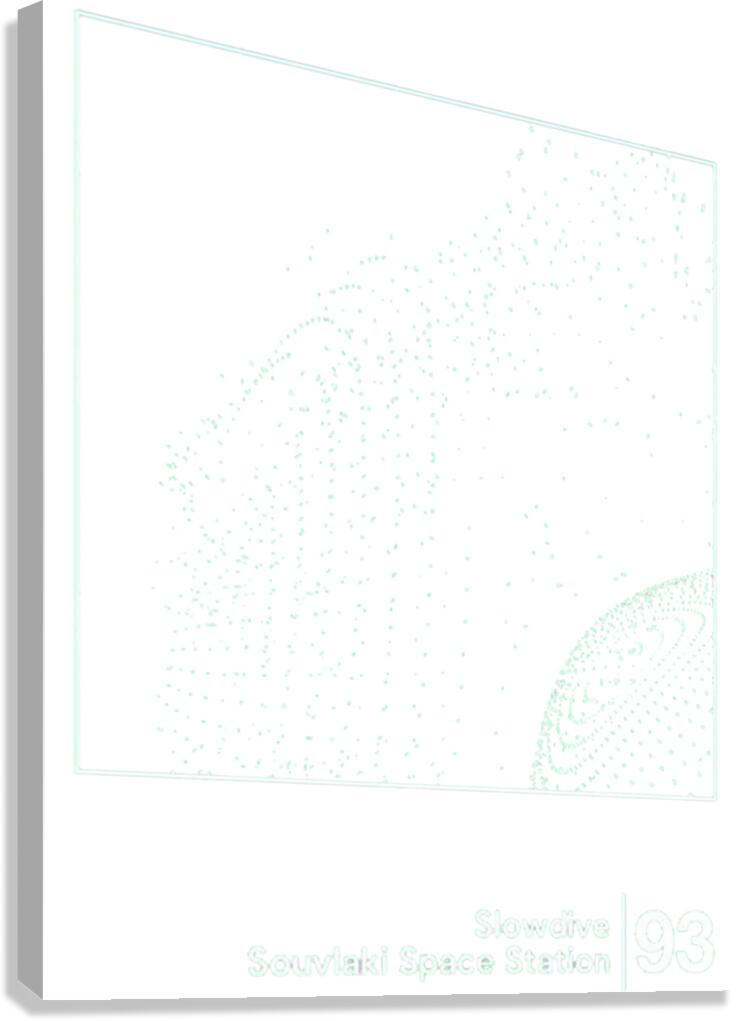 Slowdive 40 Canvas Print