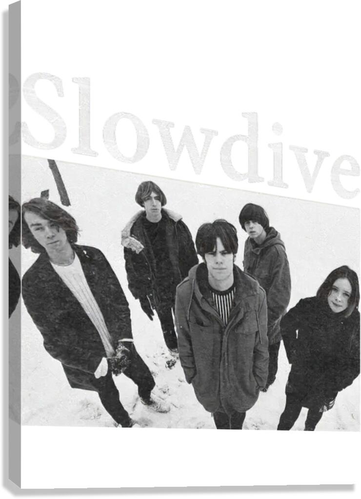 Slowdive 4 Canvas Print