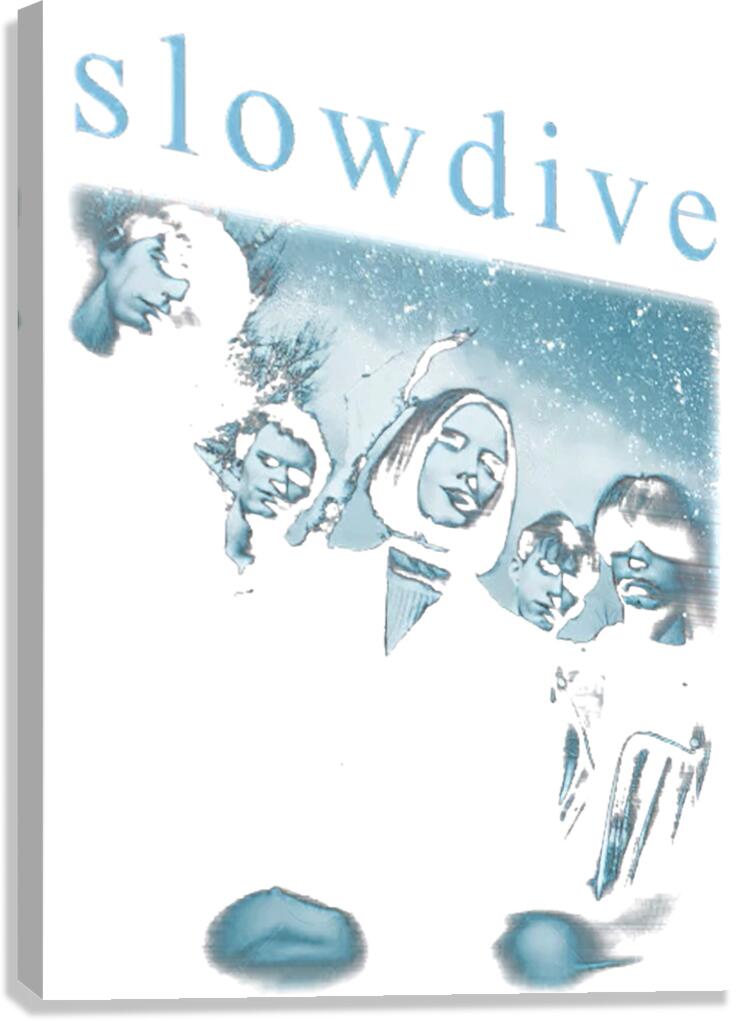 Slowdive 10 Canvas Print