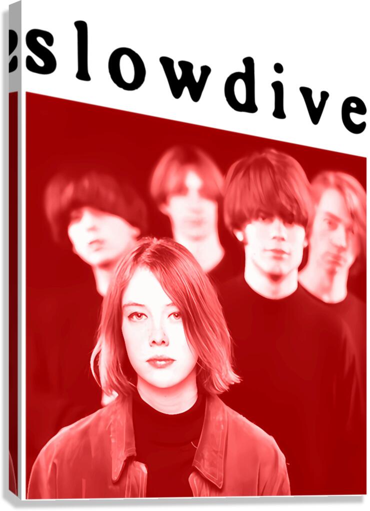 Slowdive 18 Canvas Print