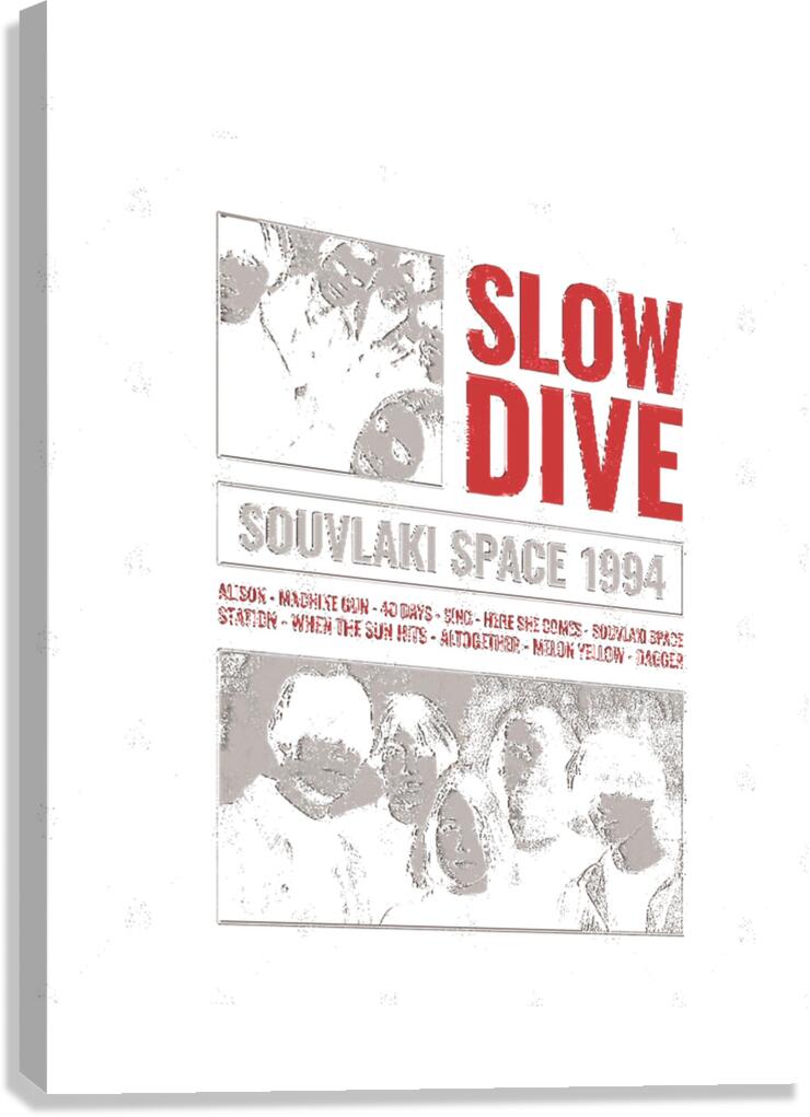 Slowdive 23 Canvas Print