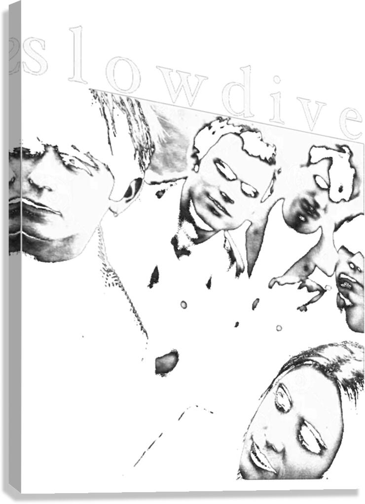 Slowdive 32 Canvas Print