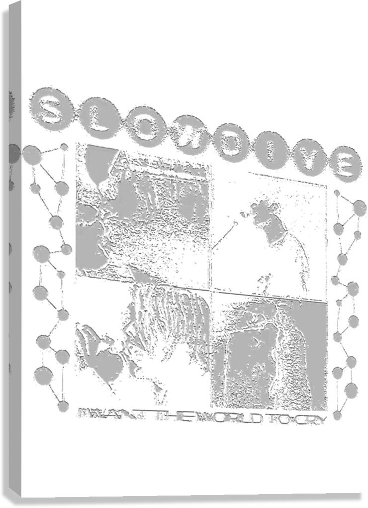Slowdive 45 Canvas Print