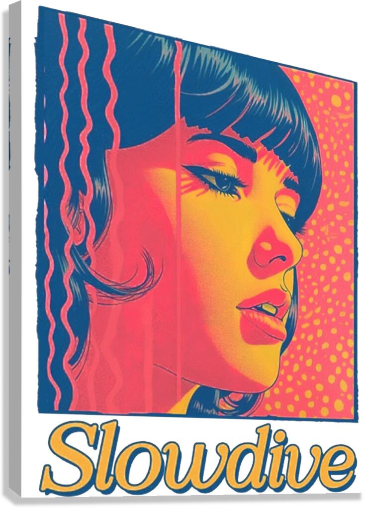 Slowdive 46 Canvas Print