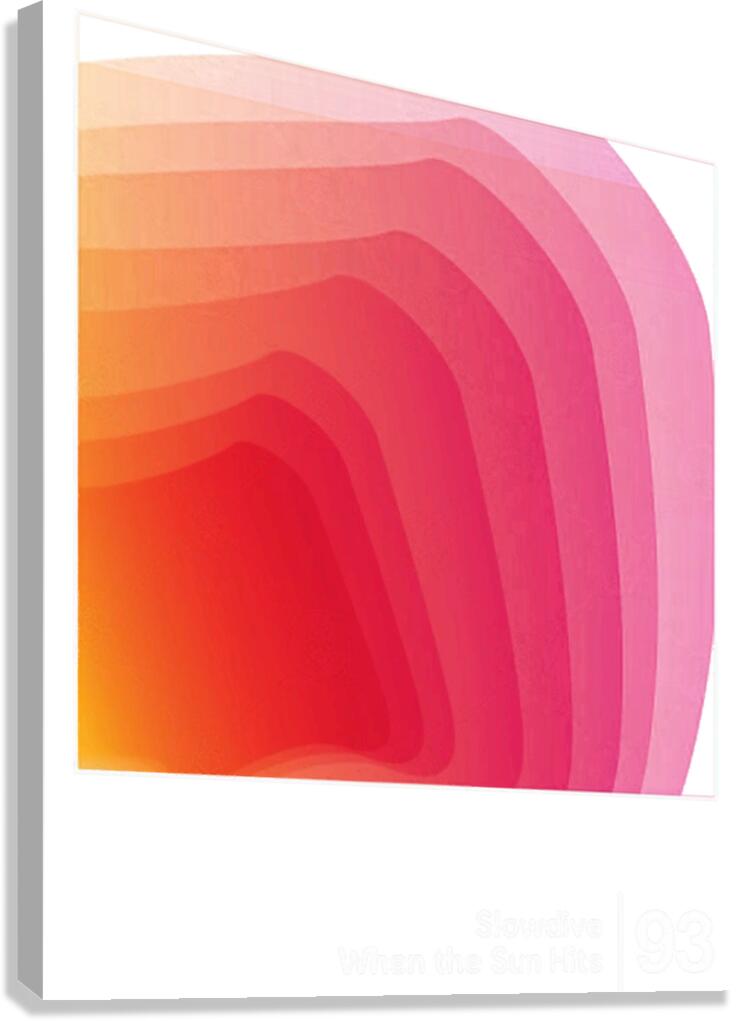 Slowdive 4 Canvas Print